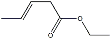 3-Pentenoic acid ethyl ester 结构式