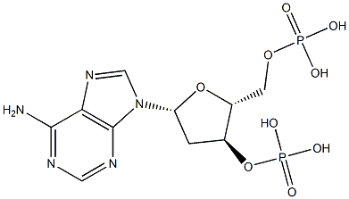 3'-Adenylic acid, 2'-deoxy-, 5'-(dihydrogen phosphate) 结构式