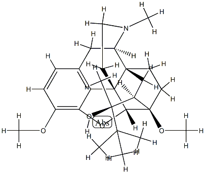 N-Methylnorbuprenorphine 3-Methyl Ether 结构式