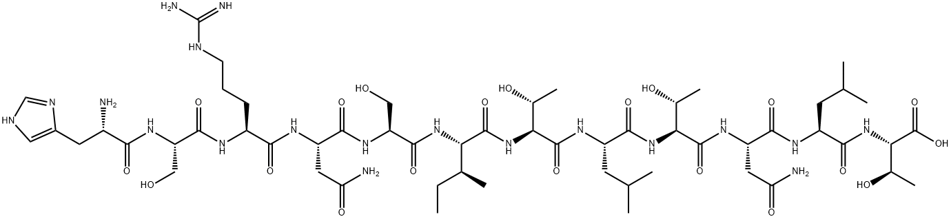 FIBRONECTIN FRAGMENT (1377-1388) 结构式