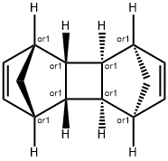 (1R)-1α,4α:5β,8β-Dimethano-1,4,4aβ,4bα,5,8,8aα,8bβ-octahydrobiphenylene 结构式