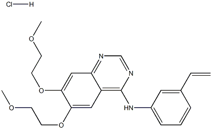 厄洛替尼杂质 结构式