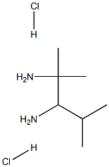 N1-异丙基-2-甲基丙烷-1,2-二胺二盐酸盐 结构式