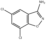 5,7-Dichlorobenzo[d]isoxazol-3-amine 结构式