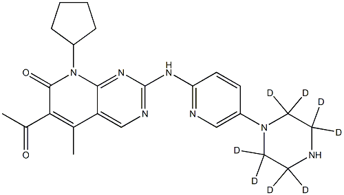 帕博西尼-D8 结构式