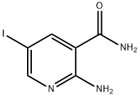 2-aMino-5-iodonicotinaMide 结构式
