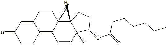 群勃龙庚酸酯 结构式