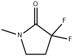 2-Pyrrolidinone,3,3-difluoro-1-methyl-(9CI) 结构式