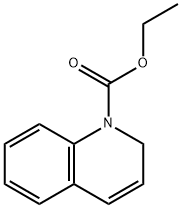 Ethyl=1,2-dihydroquinoline-1-carboxylate 结构式