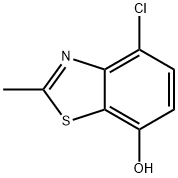 7-Benzothiazolol,4-chloro-2-methyl-(9CI) 结构式