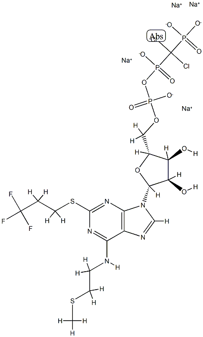 坎格雷洛四钠盐 结构式