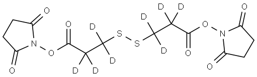 Deuterated Crosslinker DSP-d8 结构式