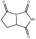 1H-Pyrrolo[1,2-c]imidazole-1,3,5(2H,6H)-trione,dihydro-(9CI) 结构式