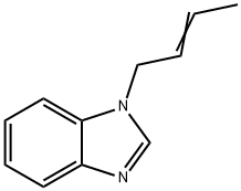 1H-Benzimidazole,1-(2-butenyl)-(9CI) 结构式