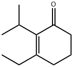 2-Cyclohexen-1-one,3-ethyl-2-(1-methylethyl)-(9CI) 结构式