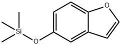 5-[(trimethylsilyl)oxy]Benzofuran 结构式
