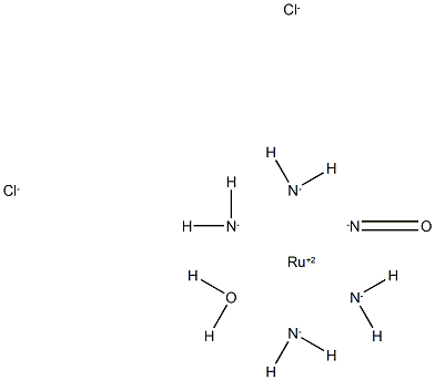 tetraamminehydroxynitrosylruthenium dichloride  结构式