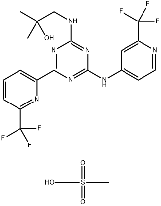 AG221甲磺酸盐 结构式