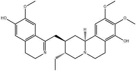 1',2'-Didehydro-7',10,11-trimethoxyemetan-6',9-diol 结构式