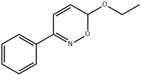 6H-1,2-Oxazine,6-ethoxy-3-phenyl-(9CI) 结构式