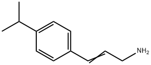 2-Propen-1-amine,3-[4-(1-methylethyl)phenyl]-(9CI) 结构式