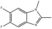 1H-Benzimidazole,5,6-difluoro-1,2-dimethyl-(9CI) 结构式