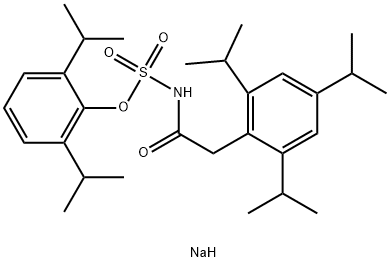 化合物 AVASIMIBE SODIUM 结构式