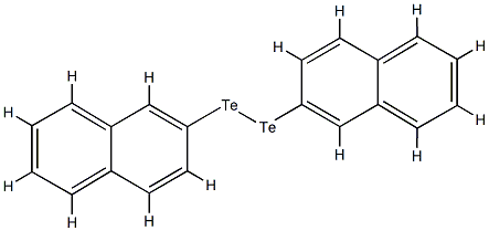 Bis(2-naphtyl) perditelluride 结构式