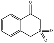 Isothiochroman-4-one 2,2-dioxide 结构式