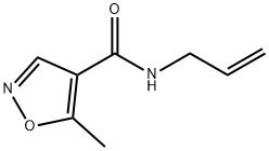 4-Isoxazolecarboxamide,5-methyl-N-2-propenyl-(9CI) 结构式