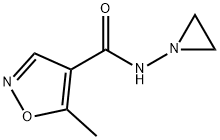 4-Isoxazolecarboxamide,N-1-aziridinyl-5-methyl-(9CI) 结构式