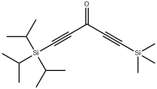 3-(三异丙硅基)-1-(三甲硅基) -1,4-二戊炔-3-酮 结构式