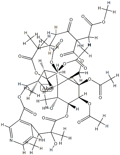 18-O-(3-糠酰)雷公藤春碱 结构式