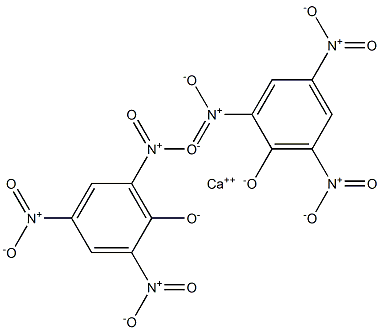 CALCIUM PICRATE X-HYDRATE 结构式