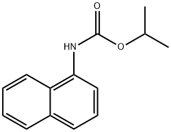 萘-1-基氨基甲酸异丙基酯 结构式