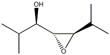 Oxiranemethanol,alpha,3-bis(1-methylethyl)-,[2R-[2alpha(R*),3bta]]-(9CI) 结构式