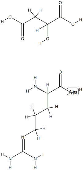 L-瓜氨酸 L-苹果酸(1:1) 结构式