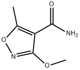 4-Isoxazolecarboxamide,3-methoxy-5-methyl-(8CI) 结构式