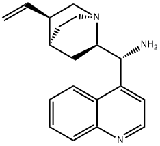 9-氨基-(9-脱氧)表辛可宁三盐酸盐 结构式