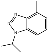 1H-Benzotriazole,4-methyl-1-(1-methylethyl)-(9CI) 结构式