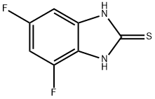 2H-Benzimidazole-2-thione,4,6-difluoro-1,3-dihydro-(9CI) 结构式