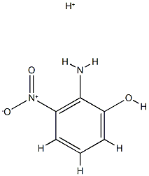 Phenol,  2-amino-3-nitro-,  conjugate  monoacid  (8CI) 结构式