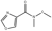 4-Oxazolecarboxamide,N-methoxy-N-methyl-(9CI) 结构式