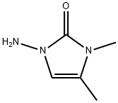 2H-Imidazol-2-one,1-amino-1,3-dihydro-3,4-dimethyl-(9CI) 结构式