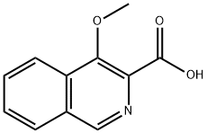 4-甲氧基异喹啉-3-羧酸 结构式