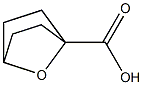 7-氧杂双环[2.2.1]庚烷-1-羧酸 结构式