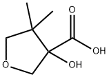3-Furancarboxylicacid,tetrahydro-3-hydroxy-4,4-dimethyl-(9CI) 结构式