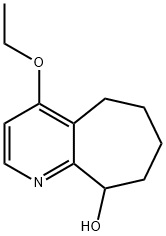 5H-Cyclohepta[b]pyridin-9-ol,4-ethoxy-6,7,8,9-tetrahydro-(9CI) 结构式