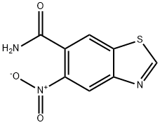 6-Benzothiazolecarboxamide,5-nitro-(9CI) 结构式