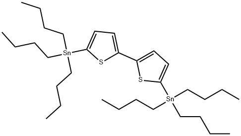5,5'-双(三正丁基锡)-2,2'-噻吩 结构式